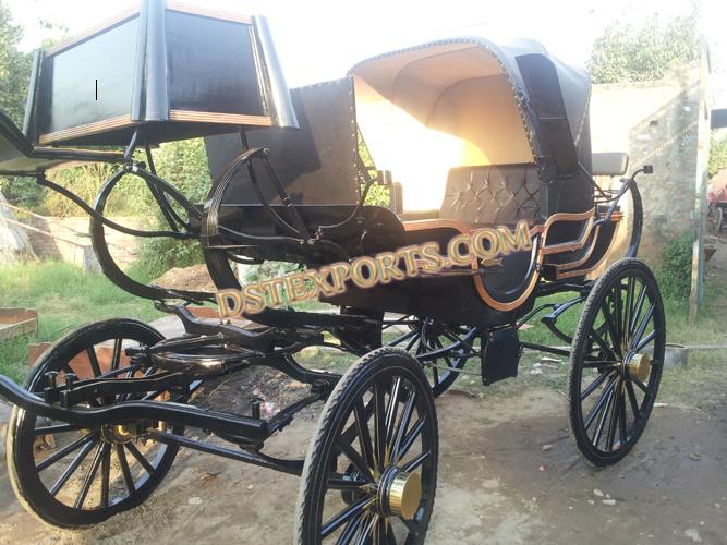 Black English Victoria Carriages Manufacturer