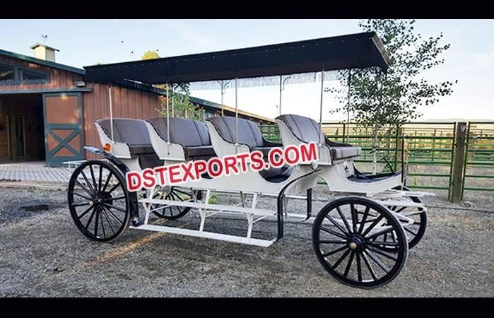 Horse Drawn Limousine Carriages