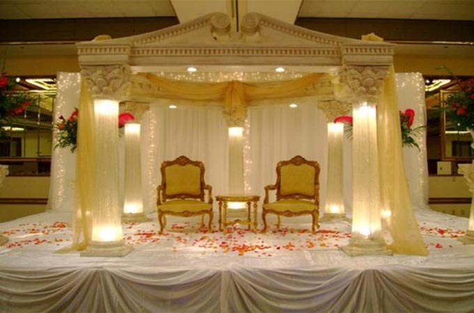 Decorated Lighted Weddings