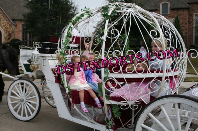 Childern Touring Cinderella Carriages
