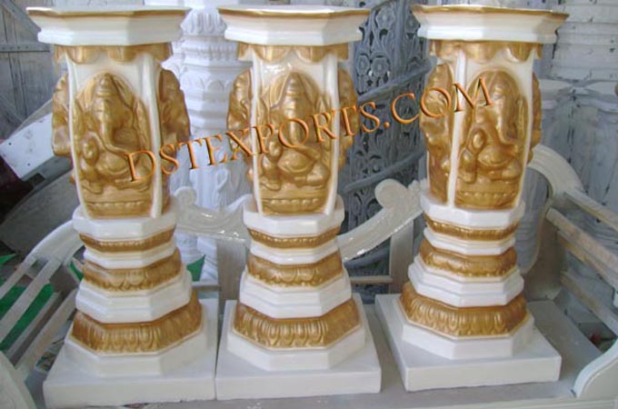 Wedding Small Ganesha Dev Pillars
