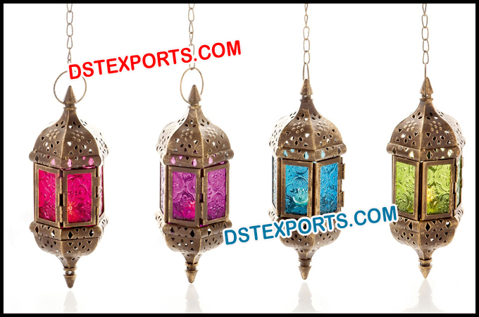 Beautiful Hanging Moroccan Lamps
