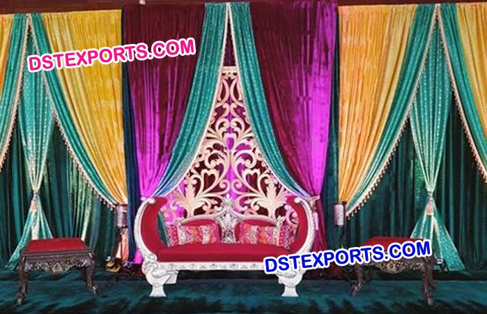 Asian Wedding Stage Backdrop latest Curtains