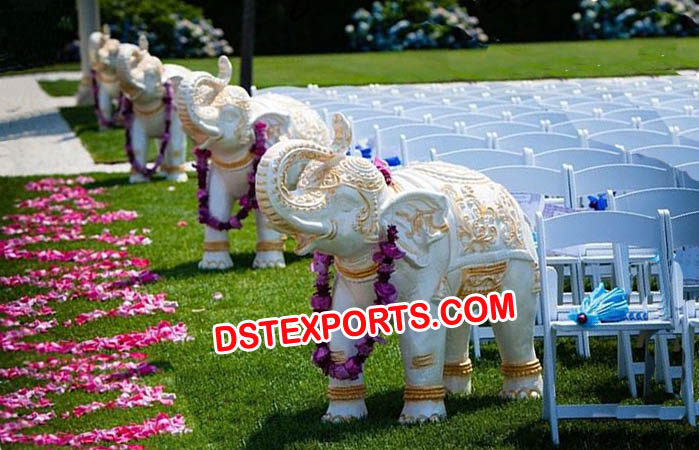 Outdoor Wedding Elephant Statue Decor