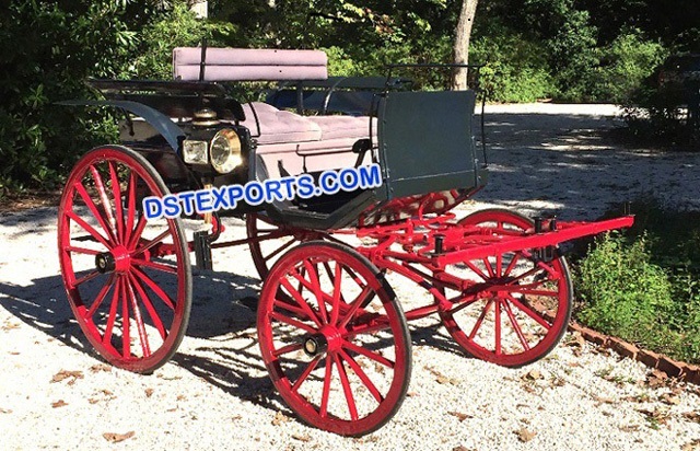 Two Seater Horse Drawn Carts Carriages