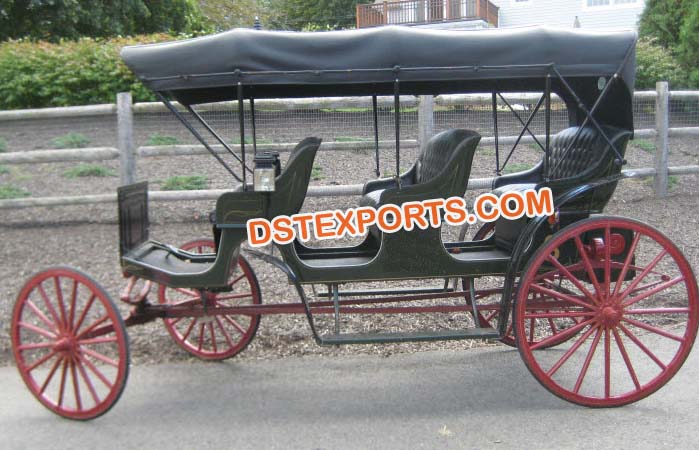 Three Seater Horse Drawn Carriages Buggy