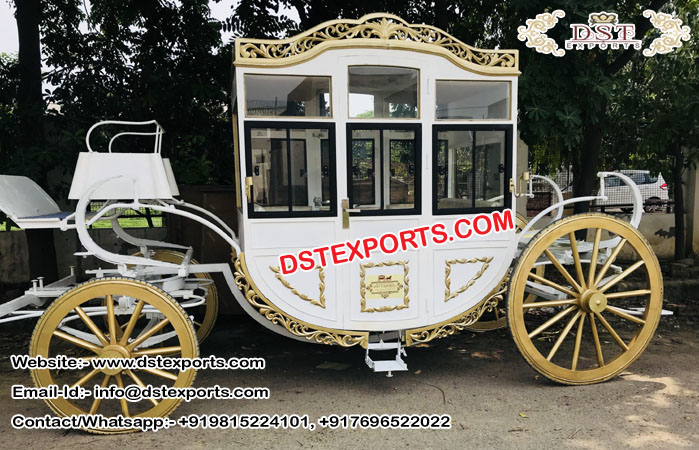 Traditional Maharaja Style Horse Carriage