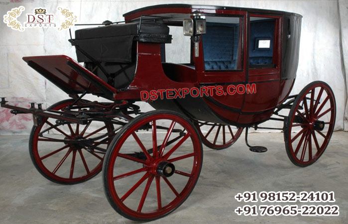 Antique Designed Landau Carriage For Touring