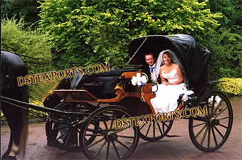Wedding Black Victoria Carriages