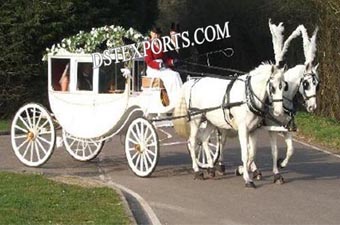 Royal New Covered Horse Carriages