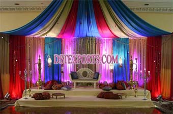 Latest Colourful Asian Wedding Stages