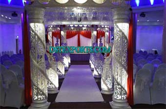 Wedding Crystal Mandap Set With Welcome Gate