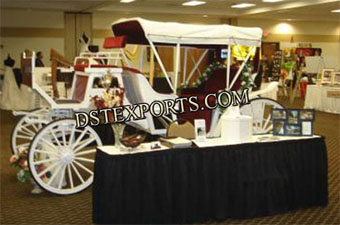 Victoria Carriage For Wedding Stage Decoration