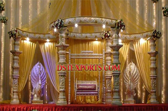 Indian Wedding engagement Stage Set