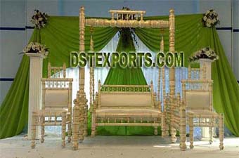 Wedding Pearl Swing Stage Decorations