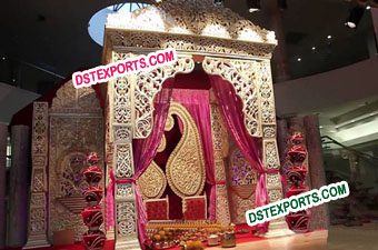 Asian Wedding Royal Decorated Stage