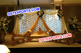 Muslim Wedding Maharaja Furniture Set