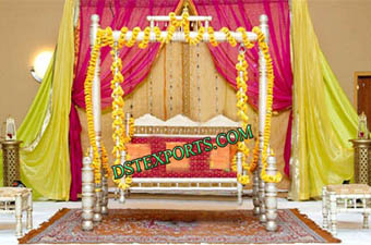 Wedding Sankheda Decorated Jhula