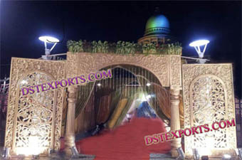 Indian Wedding Fiber Welcome Gate