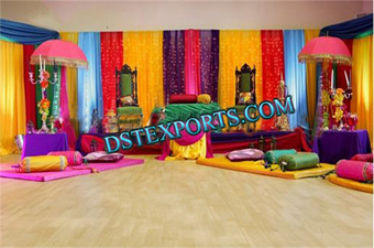 Punjabi Wedding Decor Stage Set