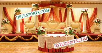 Asian Wedding Elegant Stage Furniture