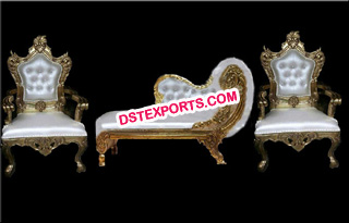 Royal Wedding Gold Metal Furniture