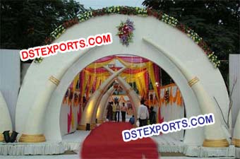 Indian Wedding Elephant Trunk Decors