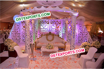 Nigerion Wedding Decorated Stage