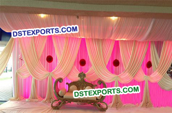 Wedding Curtains Backdrop Stage