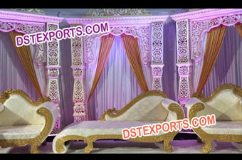 Stylish Indian Wedding Tradotional Stage