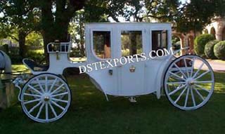 The Glass Wedding Carriage