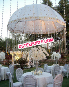 Indian Wedding Stage Embrodried mbrella/Wedding