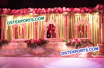 Beautiful Fiberglass Panels for Wedding Stages