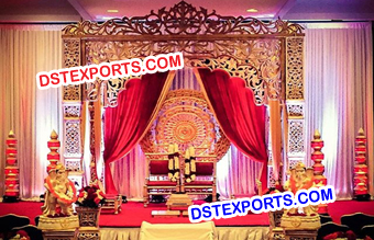 Exclusive Bollywood Wedding Stage Set