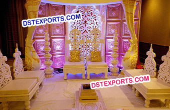 Latest Design Wooden Chairs For Mandap
