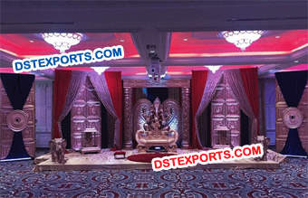 Traditional Indian Wedding Bollywood stage