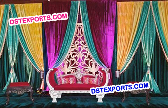 Asian Wedding Stage Backdrop latest Curtains