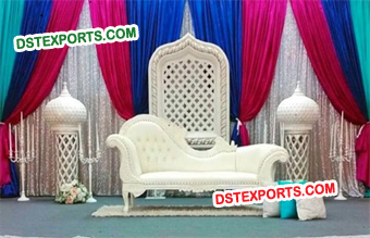 Pakistani Wedding Stage Decor