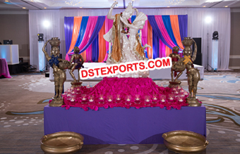 Radha Krishna Entrance Decoration
