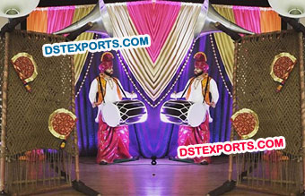 Punjabi Theme Stage Decoration