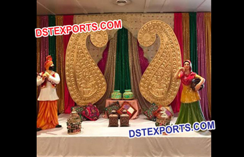 Punjabi Wedding Stage Decoration