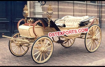 Open Royal Horse Drawn Carriage Buggy