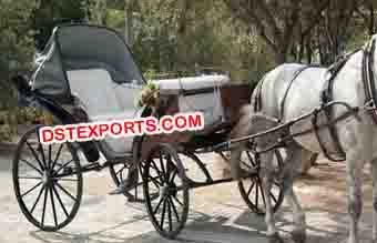 Royal Wedding Victoria Horse Carriage