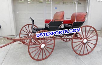 Open Two Seater Horse Carriages for Sale