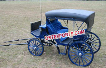 Pony Driven Small Carriage Buggy