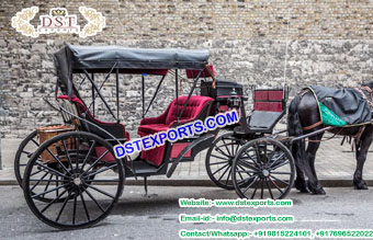 English Wedding Victoria Horse Buggy for Sale
