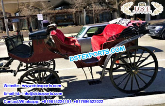 Russian Victoria Horse Drawn Buggy