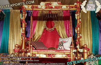 Beautiful Handcrafted Two Seater Sankheda Swing
