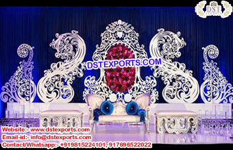 Latest Design Wedding Stage Paisley Props