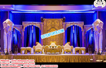 Exclusive Srilankan Wedding Fiber Stage Setup